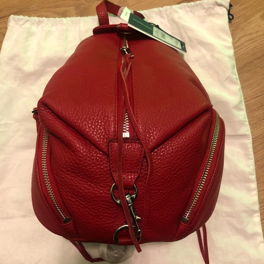 Leather Rebecca Minkoff backpack